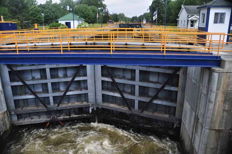 river lock system